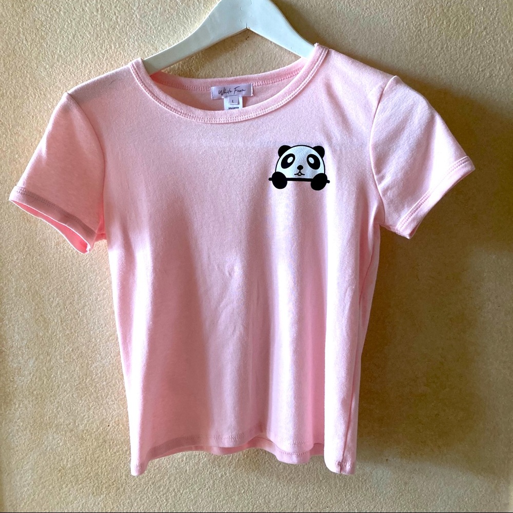 Pink Panda tee